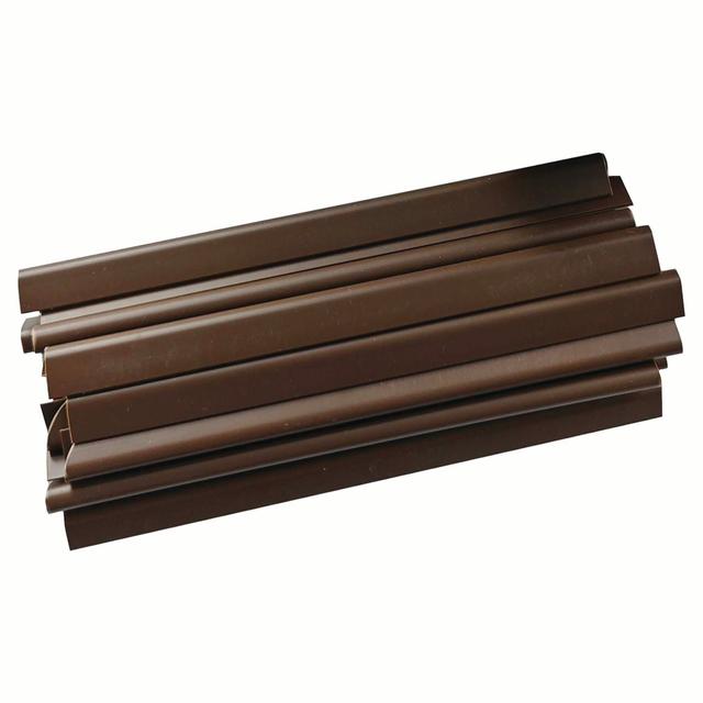 CLIP FINE CORSA PER FASCIA IN PVC 19 cm MARRONE 20 PEZZI | Tecnomat CLIP FINE CORSA PER FASCIA IN PVC 19 cm MARRONE 20 PEZZI | Tecnomat