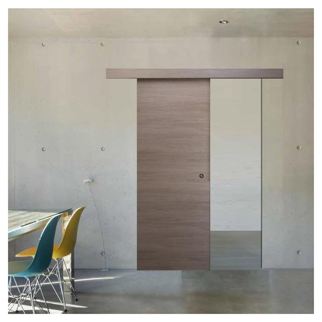 PORTA DA INTERNO SCORREVOLE ESTERNO MURO FEDERICA ZANINI 80x210 cm (LxH) REVERSIBILE | Tecnomat PORTA DA INTERNO SCORREVOLE ESTERNO MURO FEDERICA ZANINI 80x210 cm (LxH) REVERSIBILE | Tecnomat