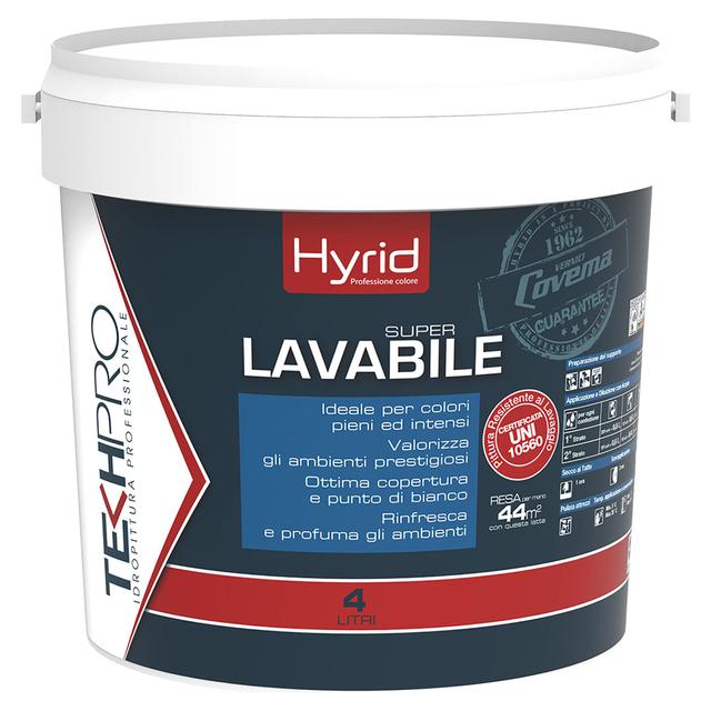 IDROPITTURA SUPER LAVABILE COVEMA BIANCA 4 l SOGGIORNI E CAMERE 5-6 m² CON 1 l A 2 MANI | Tecnomat IDROPITTURA SUPER LAVABILE COVEMA BIANCA 4 l SOGGIORNI E CAMERE 5-6 m² CON 1 l A 2 MANI | Tecnomat