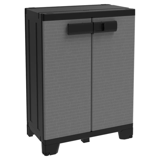 ARMADIO IN RESINA TERRY 2 ANTE 1 RIPIANO 68x93,5x39 cm (LxHxP) | Tecnomat ARMADIO IN RESINA TERRY 2 ANTE 1 RIPIANO 68x93,5x39 cm (LxHxP) - 2 | Tecnomat