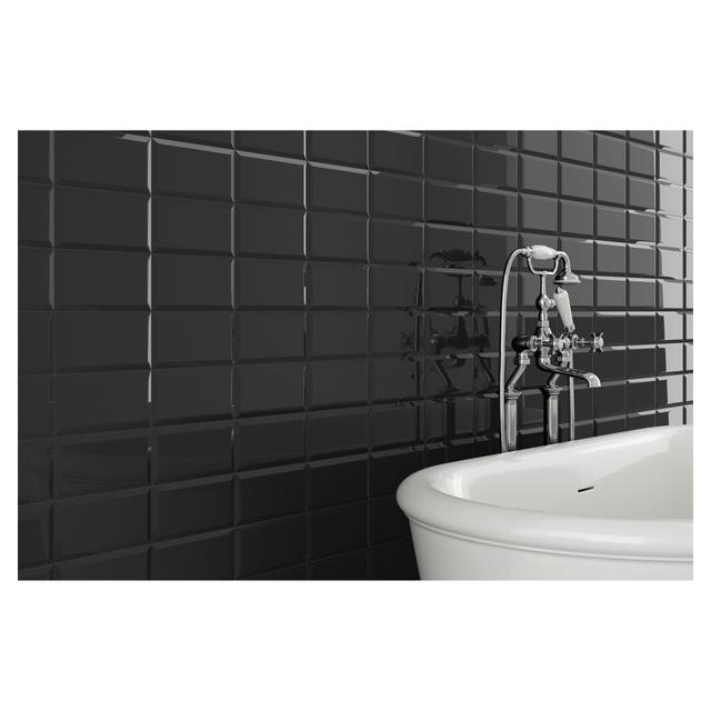 RIVESTIMENTO DIAMANTINA NERA 7,5x15x0,74 cm MONOCOTTURA | Tecnomat RIVESTIMENTO DIAMANTINA NERA 7,5x15x0,74 cm MONOCOTTURA | Tecnomat