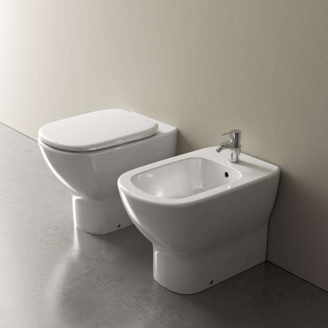 VASO CON SEDILE IDEAL STANDARD IDEALMOOD FILO MURO SCARICO TRASLATO IN CERAMICA BIANCA | Tecnomat VASO CON SEDILE IDEAL STANDARD IDEALMOOD FILO MURO SCARICO TRASLATO IN CERAMICA BIANCA | Tecnomat