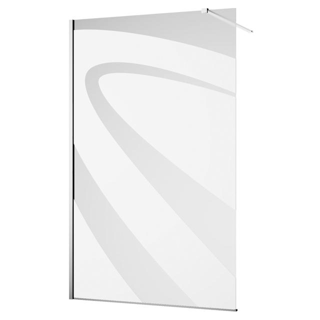 WALK IN PORTLAND 120 cm H 200 VETRO TEMPERATO SERIGRAFATO 6 mm PROFILI ALLUMINIO CROMATO | Tecnomat WALK IN PORTLAND 120 cm H 200 VETRO TEMPERATO SERIGRAFATO 6 mm PROFILI ALLUMINIO CROMATO | Tecnomat