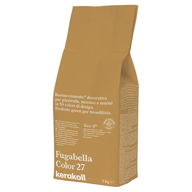 STUCCO FUGABELLA COLOR KERAKOLL 27 3 Kg FUGA 0-20 mm USO INTERNO ED ESTERNO | Tecnomat STUCCO FUGABELLA COLOR KERAKOLL 27 3 Kg FUGA 0-20 mm USO INTERNO ED ESTERNO | Tecnomat