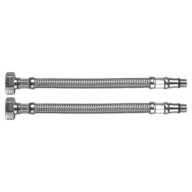 COPPIA FLESSIBILI FAID PER MONOCOMANDO M12 x F3/8'' LUNGHEZZA 50 cm | Tecnomat COPPIA FLESSIBILI FAID PER MONOCOMANDO M12 x F3/8'' LUNGHEZZA 50 cm - 2 | Tecnomat