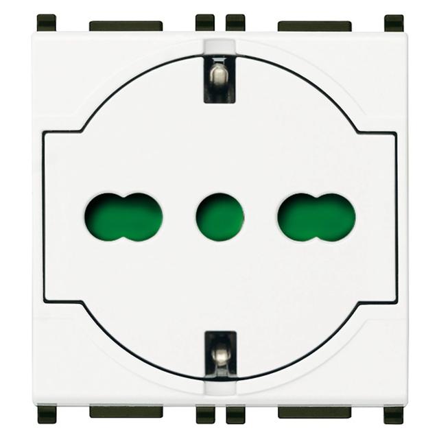 PRESA UNIVERSALE 2P+T P40 PLANA UP A FILO MURO | Tecnomat PRESA UNIVERSALE 2P+T P40 PLANA UP A FILO MURO - 2 | Tecnomat