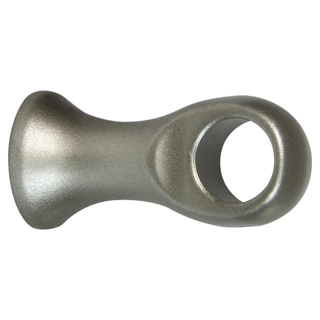 SUPPORTI Ø 13 mm 50 mm COLOR NICHEL 2 PEZZI PER BASTONE Ø 13 mm | Tecnomat SUPPORTI Ø 13 mm 50 mm COLOR NICHEL 2 PEZZI PER BASTONE Ø 13 mm | Tecnomat