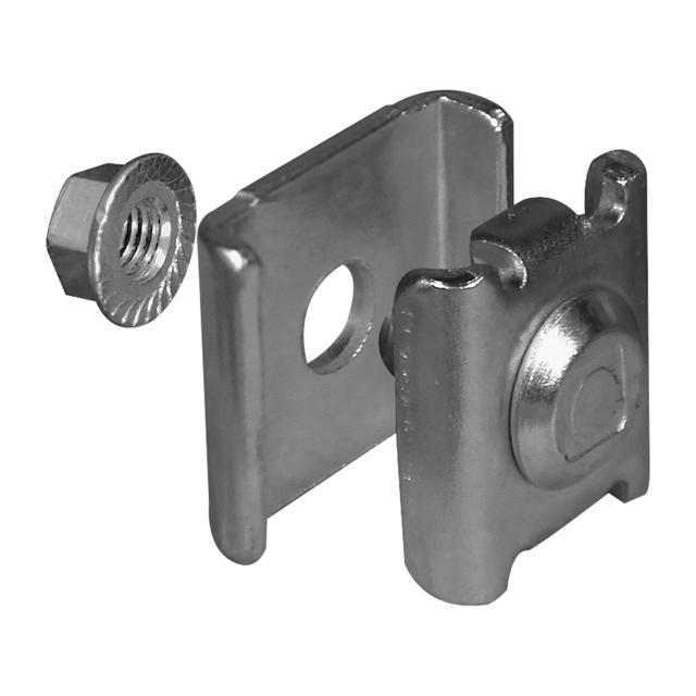 KIT DA 50 GIUNTI PER CANALE A FILO IN ACCIAIO ELETTROZINCATO CON MORSETTOE PIASTRINA | Tecnomat KIT DA 50 GIUNTI PER CANALE A FILO IN ACCIAIO ELETTROZINCATO CON MORSETTOE PIASTRINA - 2 | Tecnomat