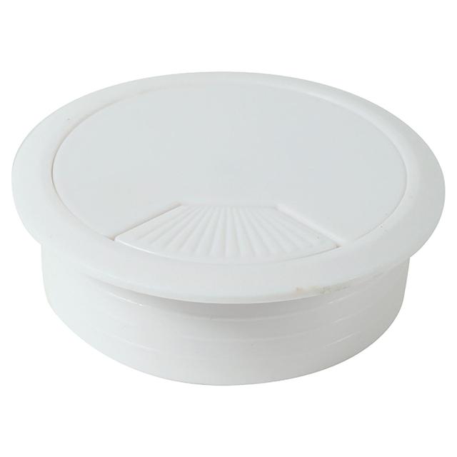 BOCCHETTE PASSACAVI Ø 60 mm IN PVC BIANCO 2 PEZZI | Tecnomat BOCCHETTE PASSACAVI Ø 60 mm IN PVC BIANCO 2 PEZZI | Tecnomat