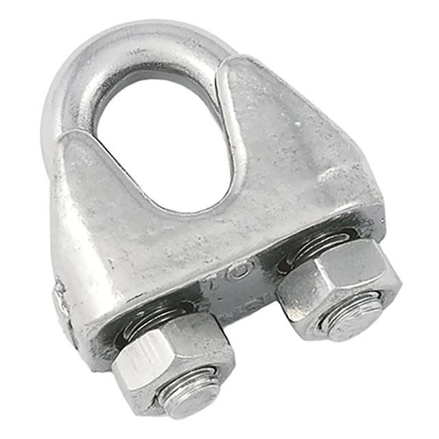 MORSETTI PER FUNE Ø 10 mm ACCIAIO INOX AISI 316 2 PEZZI | Tecnomat MORSETTI PER FUNE Ø 10 mm ACCIAIO INOX AISI 316 2 PEZZI - 2 | Tecnomat