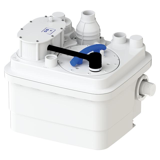 STAZIONE DI SOLLEVAMENTO SFA SANICUBIC1 ACQUE GRIGIE E NERE PORTATA 15M³/h PREVALENZA MAX 13 m | Tecnomat STAZIONE DI SOLLEVAMENTO SFA SANICUBIC1 ACQUE GRIGIE E NERE PORTATA 15M³/h PREVALENZA MAX 13 m - 2 | Tecnomat
