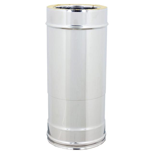 TUBO LINEARE INOX DOPPIA PARETE 316-304 Ø 80 mm TELESCOPICO SPESSORE 0,5 mm | Tecnomat TUBO LINEARE INOX DOPPIA PARETE 316-304 Ø 80 mm TELESCOPICO SPESSORE 0,5 mm - 2 | Tecnomat