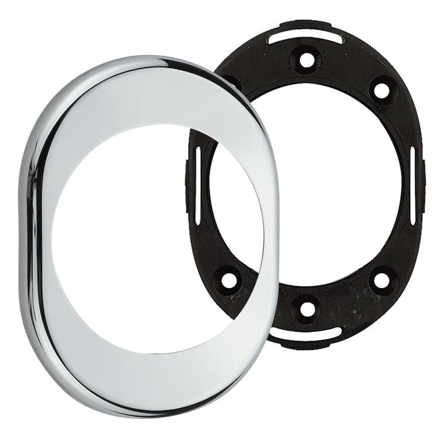 MOSTRINA COTTALI PER PROTETTORE CROMO LUCIDO 82x62 mm | Tecnomat MOSTRINA COTTALI PER PROTETTORE CROMO LUCIDO 82x62 mm - 2 | Tecnomat