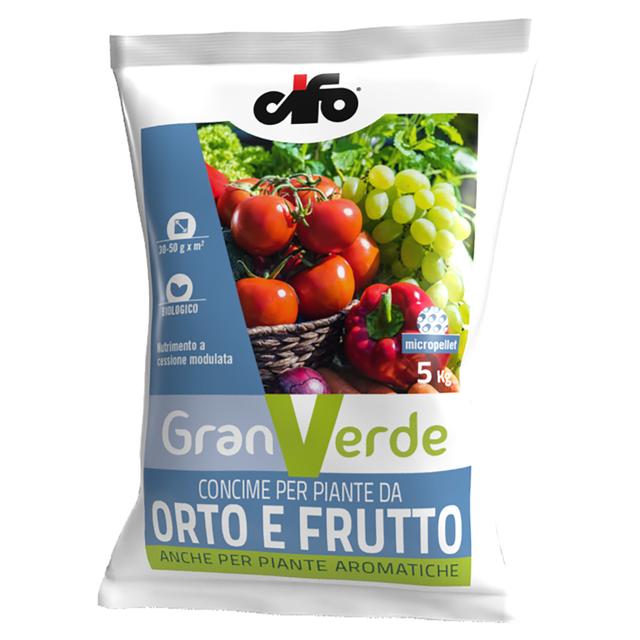 CONCIME ORTO GRANULARE GRANVERDE CIFO LENTA CESSIONE 5 kg | Tecnomat CONCIME ORTO GRANULARE GRANVERDE CIFO LENTA CESSIONE 5 kg | Tecnomat