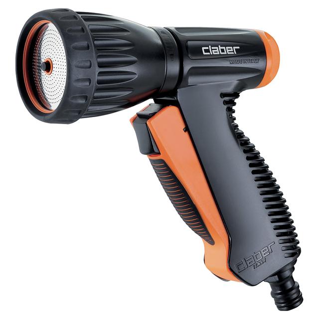 PISTOLA 4 GETTI CLABER MULTIJET IN PLASTICA CON REGOLATORE DI PORTATA | Tecnomat PISTOLA 4 GETTI CLABER MULTIJET IN PLASTICA CON REGOLATORE DI PORTATA | Tecnomat