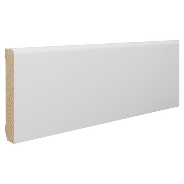 BATTISCOPA RIVESTITO BIANCO 2400x82 mm (LxH) SP 13 mm | Tecnomat BATTISCOPA RIVESTITO BIANCO 2400x82 mm (LxH) SP 13 mm | Tecnomat
