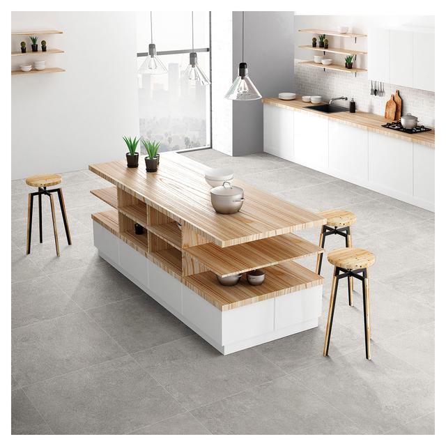 PAVIMENTO INTERNO MORTIER INTENSE GREY 60x60x0,92cm PEI5 R10 RETT GRES PORCELLANATO | Tecnomat PAVIMENTO INTERNO MORTIER INTENSE GREY 60x60x0,92cm PEI5 R10 RETT GRES PORCELLANATO | Tecnomat