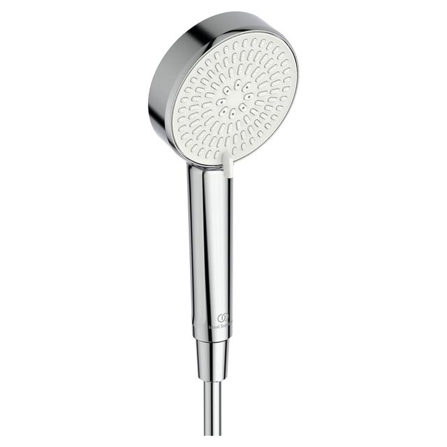 KIT DOCCIA IDEAL STANDARD IDEALRAIN CROMO 2 GETTI CON FLESSIBILE 175cm E SUPPORTO | Tecnomat KIT DOCCIA IDEAL STANDARD IDEALRAIN CROMO 2 GETTI CON FLESSIBILE 175cm E SUPPORTO - 2 | Tecnomat