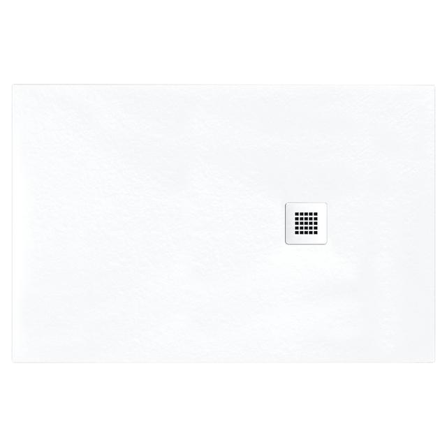 PIATTO DOCCIA NATURE EFFETTO PIETRA IN MARMORESINA BIANCO 80x90 cm H 2,5 cm PILETTA Ø 90 mm | Tecnomat PIATTO DOCCIA NATURE EFFETTO PIETRA IN MARMORESINA BIANCO 80x90 cm H 2,5 cm PILETTA Ø 90 mm | Tecnomat