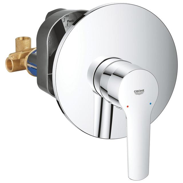 MISCELATORE DOCCIA INCASSO GROHE QUICKFIX START CROMO CARTUCCIA Ø 46 mm | Tecnomat MISCELATORE DOCCIA INCASSO GROHE QUICKFIX START CROMO CARTUCCIA Ø 46 mm | Tecnomat