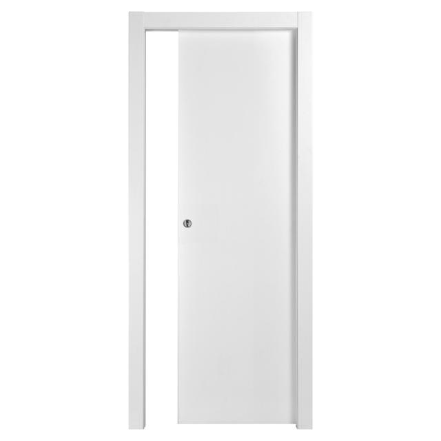 PORTA DA INTERNO SCORREVOLE INTERNO MURO ROMA CONTRACT EFFEBIQUATTRO 80x210 cm (LxH) REVERSIBILE | Tecnomat PORTA DA INTERNO SCORREVOLE INTERNO MURO ROMA CONTRACT EFFEBIQUATTRO 80x210 cm (LxH) REVERSIBILE | Tecnomat