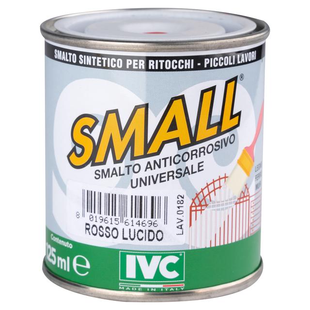 SMALTO SINTETICO RITOCCO UNIVERSAL SMALL ROSSO 125 ml ANTICORROSIVO 12m² CON 1 l | Tecnomat SMALTO SINTETICO RITOCCO UNIVERSAL SMALL ROSSO 125 ml ANTICORROSIVO 12m² CON 1 l | Tecnomat