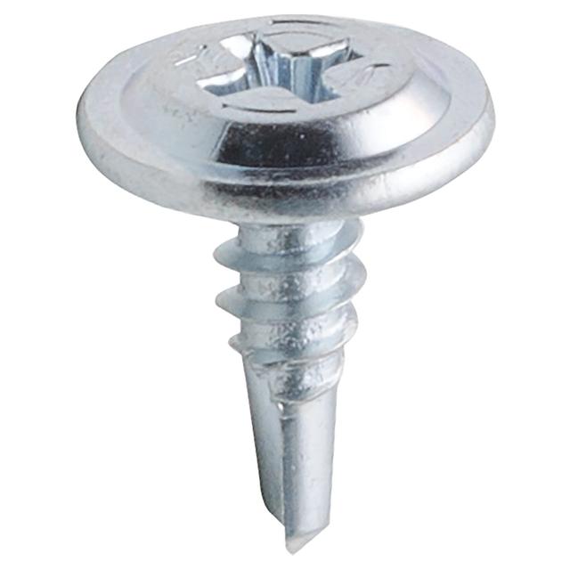 VITI AUTOPERFORANTI TESTA LARGA AKIFIX 4,2x13 mm 1000 PEZZI ACCIAIO ZINCATO BIANCO | Tecnomat VITI AUTOPERFORANTI TESTA LARGA AKIFIX 4,2x13 mm 1000 PEZZI ACCIAIO ZINCATO BIANCO - 2 | Tecnomat