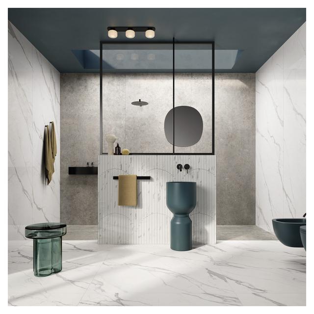 LASTRA STATUARIO LIGHT LUX 120x280x0,6 cm R9 RETT GRES PORCELLANATO | Tecnomat LASTRA STATUARIO LIGHT LUX 120x280x0,6 cm R9 RETT GRES PORCELLANATO - 2 | Tecnomat