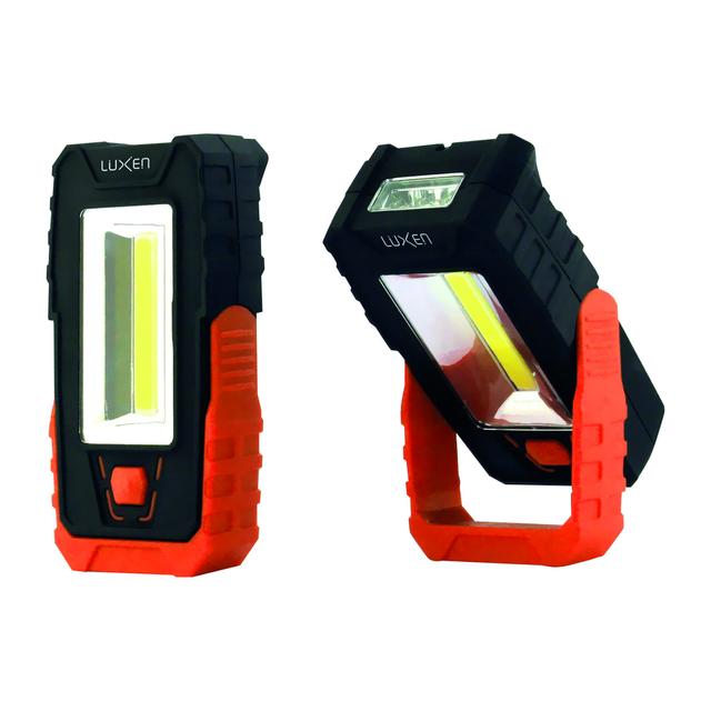 LAMPADA DA LAVORO LED COB + 3 LED SMD IN ABS CON CLIP PER CINTURA | Tecnomat LAMPADA DA LAVORO LED COB + 3 LED SMD IN ABS CON CLIP PER CINTURA - 2 | Tecnomat