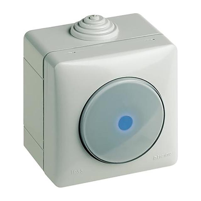 CONTENITORE DA PARETE BTICINO IDROBOX CON DEVIATORE 1P 16A IP55 | Tecnomat CONTENITORE DA PARETE BTICINO IDROBOX CON DEVIATORE 1P 16A IP55 | Tecnomat