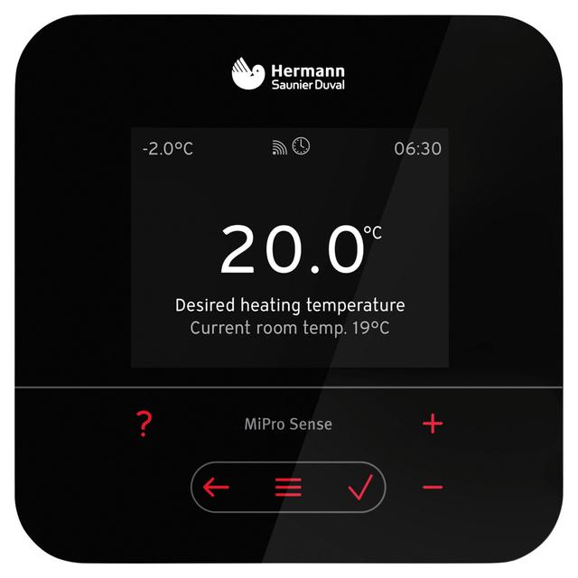 CENTRALINA CLIMATICA HERMANN SAUNIER DUVAL MIPRO SENSE R MODUL. 20260978 COLLEG. ONDE RADIO | Tecnomat CENTRALINA CLIMATICA HERMANN SAUNIER DUVAL MIPRO SENSE R MODUL. 20260978 COLLEG. ONDE RADIO - 2 | Tecnomat