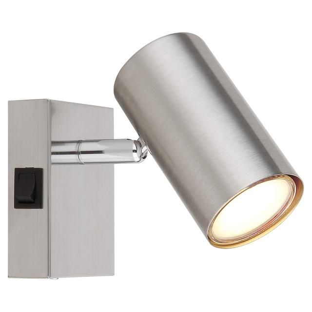 SPOT SINGOLO GLOBO ROBBY 1xGU10 25W IN METALLO CROMATO E NICHEL SATINATO 230V | Tecnomat SPOT SINGOLO GLOBO ROBBY 1xGU10 25W IN METALLO CROMATO E NICHEL SATINATO 230V | Tecnomat