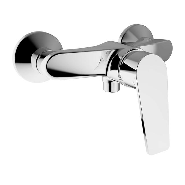 MISCELATORE DOCCIA ESTERNO TEOREMA MARINE CROMO CARTUCCIA CERAMICA Ø 35 mm | Tecnomat MISCELATORE DOCCIA ESTERNO TEOREMA MARINE CROMO CARTUCCIA CERAMICA Ø 35 mm - 2 | Tecnomat