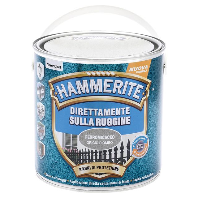 SMALTO ANTIRUGGINE FERROMCACEO HAMMERITE 0,75 l GRIGIO PIOMBO 8-10 m² CON 1 l | Tecnomat SMALTO ANTIRUGGINE FERROMCACEO HAMMERITE 0,75 l GRIGIO PIOMBO 8-10 m² CON 1 l | Tecnomat