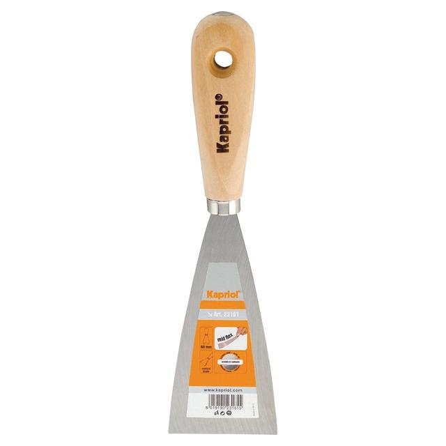 SPATOLA 120 mm KAPRIOL PER STUCCATORE LAMA IN ACCIAIO MANICO LEGNO | Tecnomat SPATOLA 120 mm KAPRIOL PER STUCCATORE LAMA IN ACCIAIO MANICO LEGNO | Tecnomat