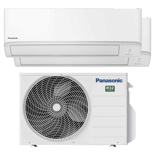 CONDIZIONATORE PANASONIC DUAL 12000+ 12000 BTU BTU NANOEX EER 3,85 COP 4,35 WIFI A++/A | Tecnomat CONDIZIONATORE PANASONIC DUAL 12000+ 12000 BTU BTU NANOEX EER 3,85 COP 4,35 WIFI A++/A | Tecnomat