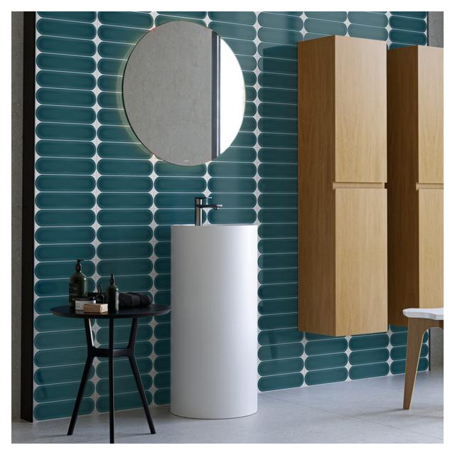 RIVESTIMENTO OVALAN COBALT 22 PEZZI 7,5x30x0,93 cm GRES PORCELLANATO | Tecnomat RIVESTIMENTO OVALAN COBALT 22 PEZZI 7,5x30x0,93 cm GRES PORCELLANATO - 2 | Tecnomat