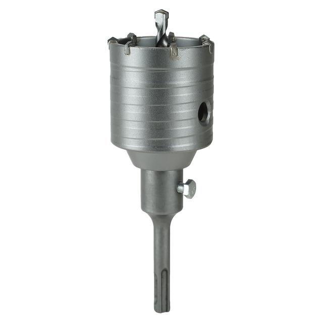 SET FRESA A PERCUSSIONE Ø60 mm CON MANDRINO PUNTA CENTRAGGIO PER CEMENTO SDS PLUS | Tecnomat SET FRESA A PERCUSSIONE Ø60 mm CON MANDRINO PUNTA CENTRAGGIO PER CEMENTO SDS PLUS - 2 | Tecnomat