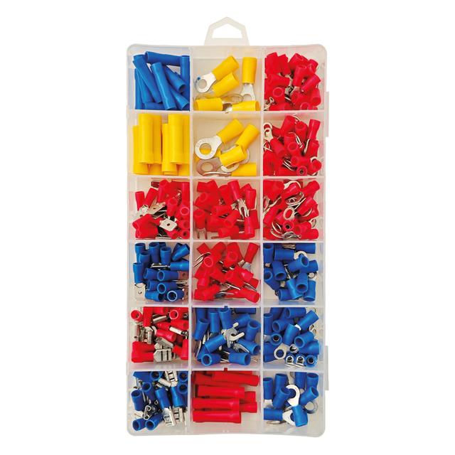 300 TERMINALI FASTON SUPREMA ANELLO E FORCELLA MISTI DA 0,5 A 2,5 mm | Tecnomat 300 TERMINALI FASTON SUPREMA ANELLO E FORCELLA MISTI DA 0,5 A 2,5 mm | Tecnomat