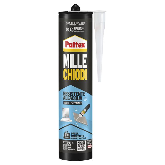 MILLECHIODI PATTEX WATER RESISTANT 450 g ADESIVO DI MONTAGGIO BIANCO PER CONDIZIONI ESTREME | Tecnomat MILLECHIODI PATTEX WATER RESISTANT 450 g ADESIVO DI MONTAGGIO BIANCO PER CONDIZIONI ESTREME - 2 | Tecnomat