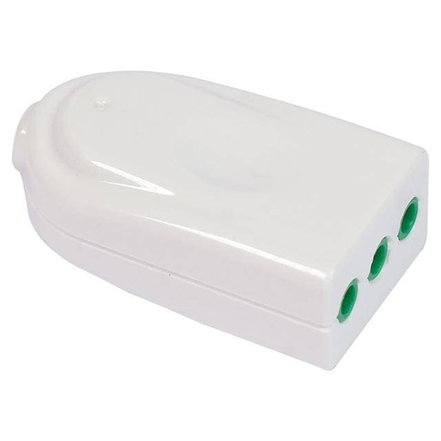 PRESA VOLANTE FANTON DRITTA 2P+T 10A 250V COLORE BIANCO | Tecnomat PRESA VOLANTE FANTON DRITTA 2P+T 10A 250V COLORE BIANCO | Tecnomat