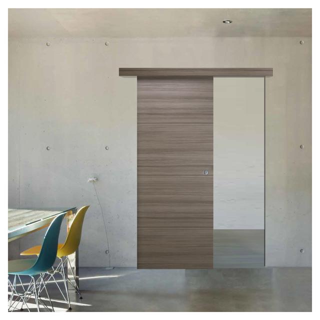 PORTA DA INTERNO SCORREVOLE ESTERNO MURO MILENA ZANINI 80x210 cm (LxH) REVERSIBILE | Tecnomat PORTA DA INTERNO SCORREVOLE ESTERNO MURO MILENA ZANINI 80x210 cm (LxH) REVERSIBILE | Tecnomat