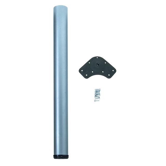 GAMBA PER TAVOLO REGOLABILE Ø 60 mm ALTEZZA 710-730 mm ACCIAIO GRIGIO | Tecnomat GAMBA PER TAVOLO REGOLABILE Ø 60 mm ALTEZZA 710-730 mm ACCIAIO GRIGIO | Tecnomat