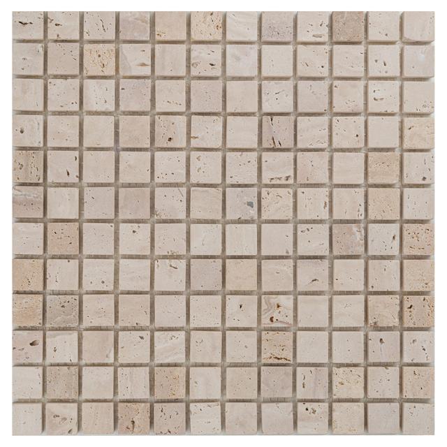 MURETTO 30x30x0,70 cm TRAVERTINO 2,3x2,3 cm VENDITA AL FOGLIO | Tecnomat MURETTO 30x30x0,70 cm TRAVERTINO 2,3x2,3 cm VENDITA AL FOGLIO - 2 | Tecnomat
