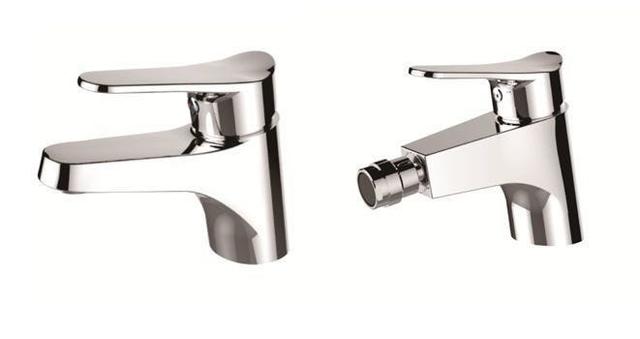 KIT MISCELATORI LAVABO/BIDET MOON CROMO CARTUCCIA CERAMICA Ø 35 mm | Tecnomat KIT MISCELATORI LAVABO/BIDET MOON CROMO CARTUCCIA CERAMICA Ø 35 mm | Tecnomat