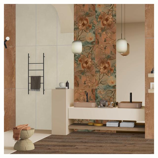 RIVESTIMENTO INTERNO PAINT GINGER 60x120x0,7 cm PEI 3 GRES PORCELLANATO | Tecnomat RIVESTIMENTO INTERNO PAINT GINGER 60x120x0,7 cm PEI 3 GRES PORCELLANATO - 2 | Tecnomat