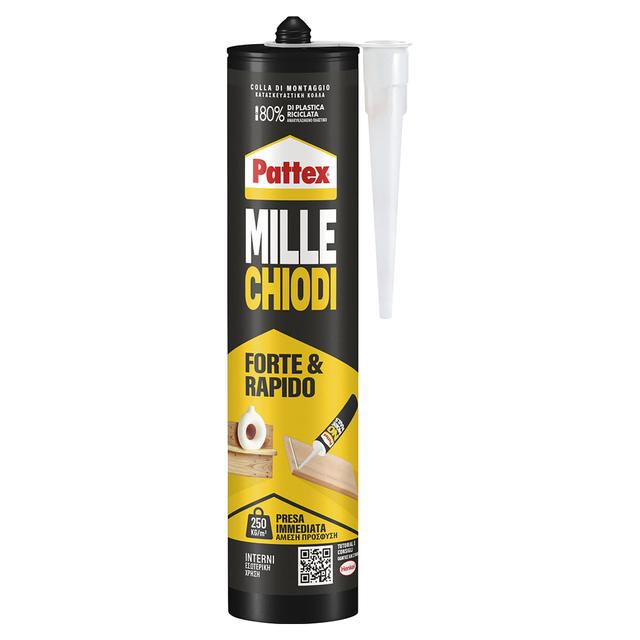 MILLECHIODI PATTEX 400 g COLLA DI MONTAGGIO MULTI MATERIALI BIANCO | Tecnomat MILLECHIODI PATTEX 400 g COLLA DI MONTAGGIO MULTI MATERIALI BIANCO - 2 | Tecnomat