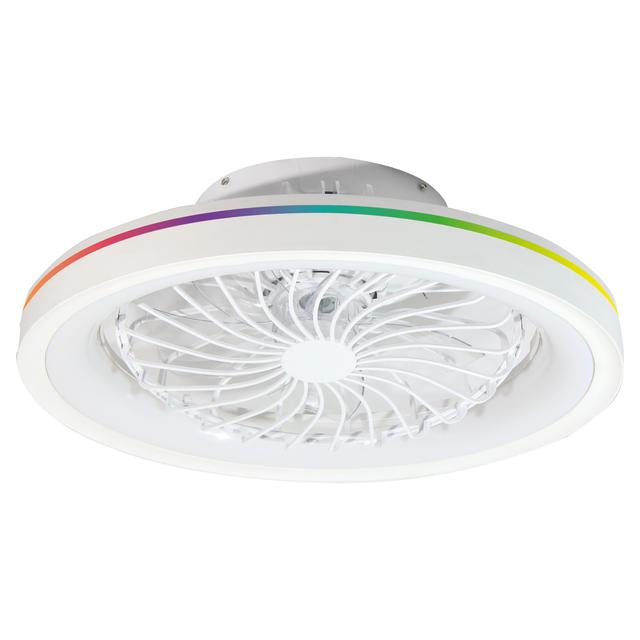 PLAFONIERA LED ZEPHIR ZVP3 40W DA 3000K A 6500K CON RGB E VENTILATORE Ø48x20 cm | Tecnomat PLAFONIERA LED ZEPHIR ZVP3 40W DA 3000K A 6500K CON RGB E VENTILATORE Ø48x20 cm - 2 | Tecnomat