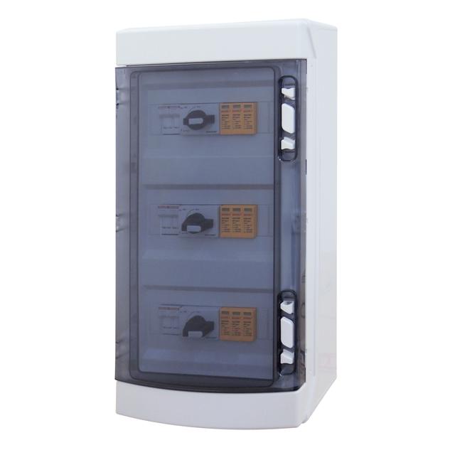 QUADRO CABLATO AEG 3 STRINGHE SINGOLE 1000VDc 36 MODULI IP 65 PROTEZIONE FOTOVLTAICO | Tecnomat QUADRO CABLATO AEG 3 STRINGHE SINGOLE 1000VDc 36 MODULI IP 65 PROTEZIONE FOTOVLTAICO - 2 | Tecnomat