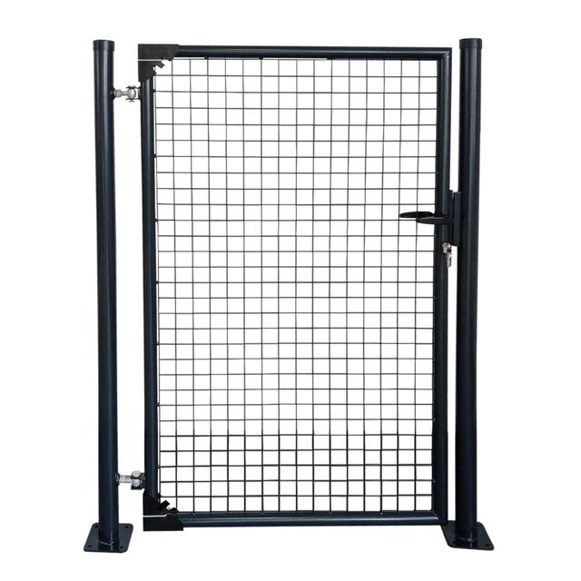 CANCELLO PEDONALE ELETTROSALDATO A TASSELLARE ANTRACITE 100x150 cm | Tecnomat CANCELLO PEDONALE ELETTROSALDATO A TASSELLARE ANTRACITE 100x150 cm - 2 | Tecnomat